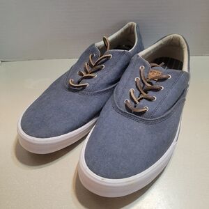 Men's Sperry Deck Shoes EUC Size 12 Denim Blue